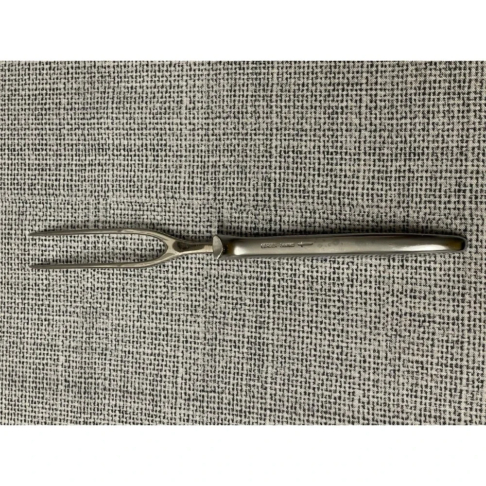 Gerber Presentation Siegfried Stainless Carving Fork USA 10 7/8” Vintage